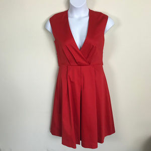 Calvin Klein Red Tie Back Dress